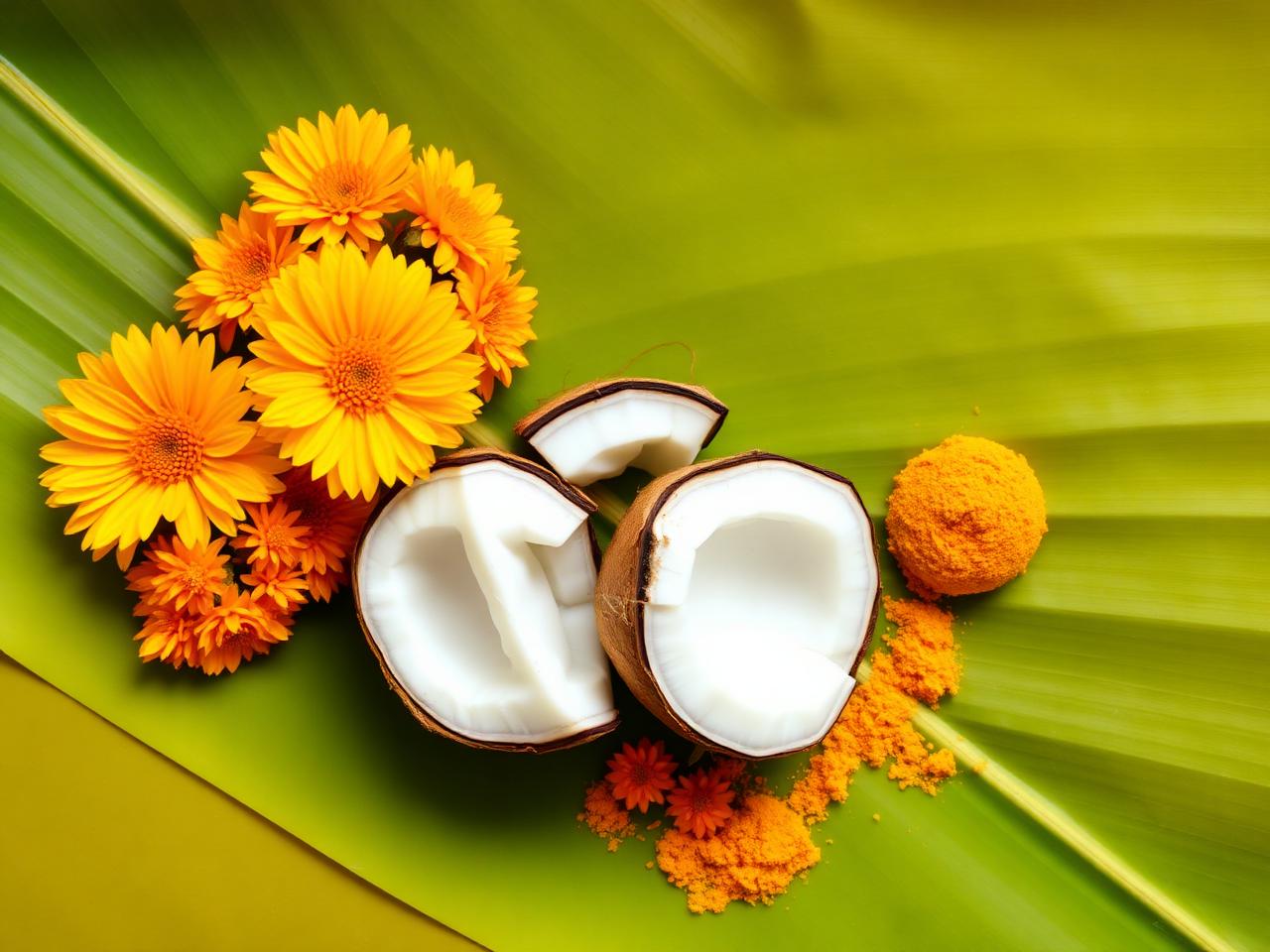 Traditional pooja offerings
